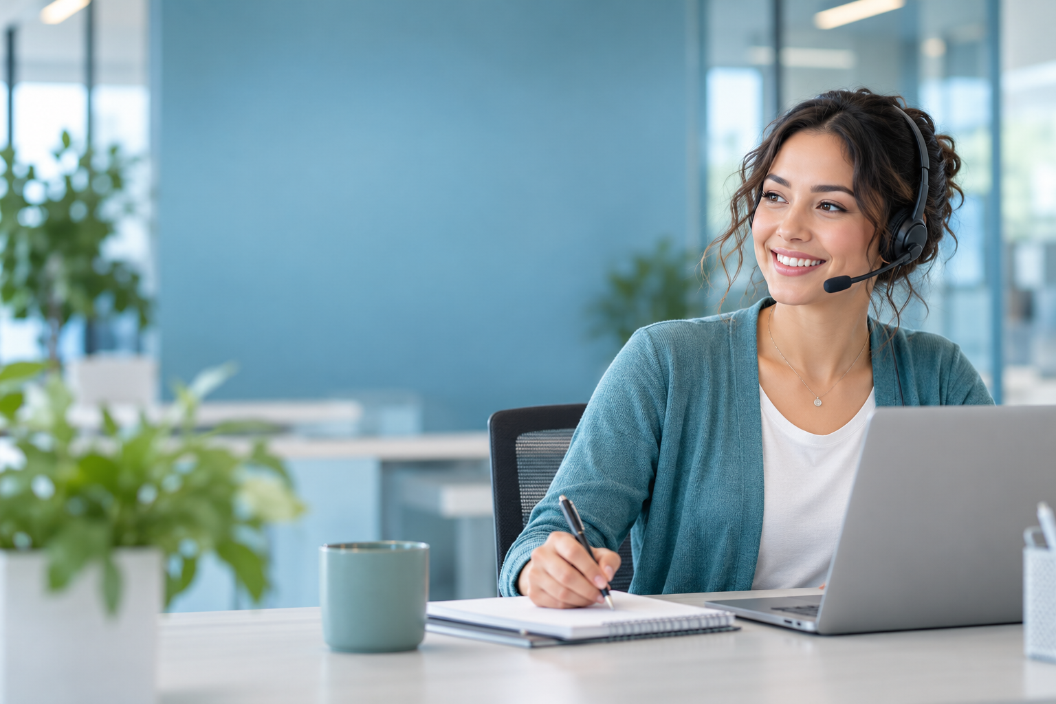 Customer support specialist ready to help with inquiries